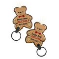 Teddy Bear Color-A-Shape Keyring Light